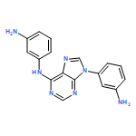 1,3-Benzenediamine, N1-[9-(3-aminophenyl)-9H-purin-6-yl]-