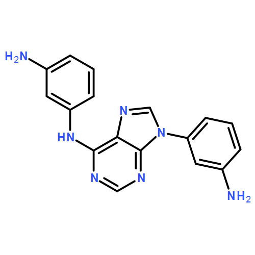1,3-Benzenediamine, N1-[9-(3-aminophenyl)-9H-purin-6-yl]-