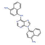 1,4-Naphthalenediamine, N1-[9-(4-amino-1-naphthalenyl)-9H-purin-6-yl]-