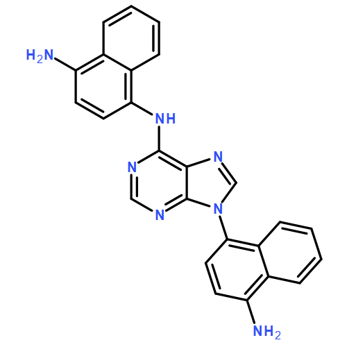 1,4-Naphthalenediamine, N1-[9-(4-amino-1-naphthalenyl)-9H-purin-6-yl]-