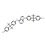 9H-Purin-6-amine, N,9-bis[4-[1-(4-aminophenyl)-2,2,2-trifluoro-1-(trifluoromethyl)ethyl]phenyl]-