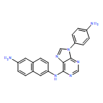 2,6-Naphthalenediamine, N2-[9-(4-aminophenyl)-9H-purin-6-yl]-