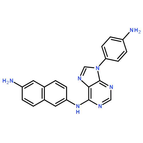 2,6-Naphthalenediamine, N2-[9-(4-aminophenyl)-9H-purin-6-yl]-