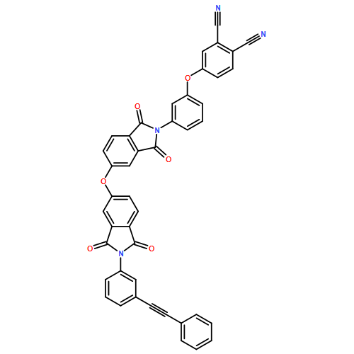 1,2-Benzenedicarbonitrile, 4-[3-[5-[[2,3-dihydro-1,3-dioxo-2-[3-(2-phenylethynyl)phenyl]-1H-isoindol-5-yl]oxy]-1,3-dihydro-1,3-dioxo-2H-isoindol-2-yl]phenoxy]-