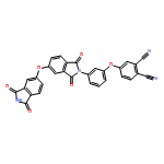 1,2-Benzenedicarbonitrile, 4-[3-[5-[(2,3-dihydro-1,3-dioxo-1H-isoindol-5-yl)oxy]-1,3-dihydro-1,3-dioxo-2H-isoindol-2-yl]phenoxy]-