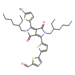 [2,2'-Bithiophene]-5-carboxaldehyde, 5'-[4-(5-bromo-2-thienyl)-2,5-bis(2-ethylhexyl)-2,3,5,6-tetrahydro-3,6-dioxopyrrolo[3,4-c]pyrrol-1-yl]-