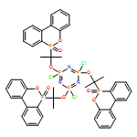 2λ5,4λ5,6λ5-1,3,5,2,4,6-Triazatriphosphorine, 2,4,6-trichloro-2,4,6-tris[1-methyl-1-(6-oxido-6H-dibenz[c,e][1,2]oxaphosphorin-6-yl)ethoxy]-