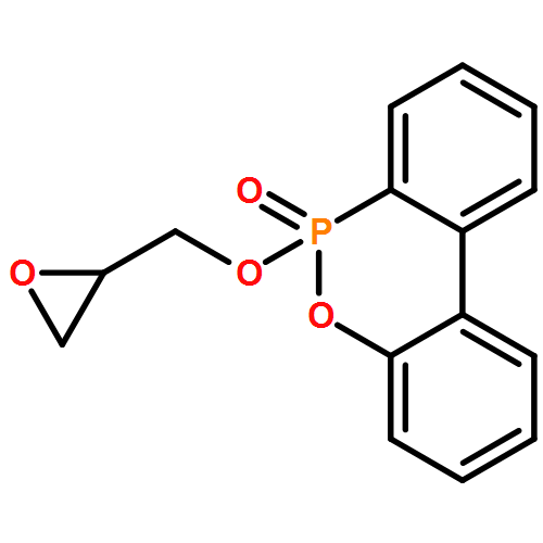 6H-Dibenz[c,e][1,2]oxaphosphorin, 6-(2-oxiranylmethoxy)-, 6-oxide