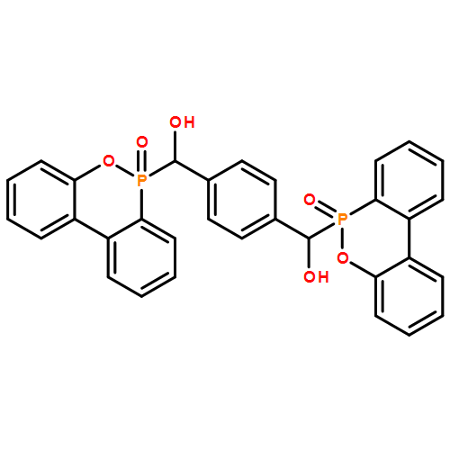 1,4-Benzenedimethanol, α,α'-bis(6-oxido-6H-dibenz[c,e][1,2]oxaphosphorin-6-yl)- (9CI)