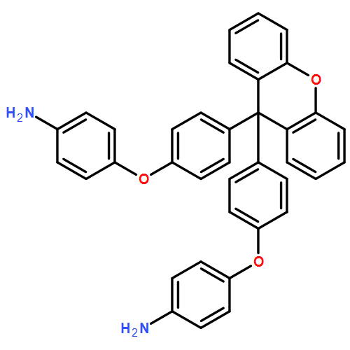 Benzenamine, 4,4'-[9H-xanthen-9-ylidenebis(4,1-phenyleneoxy)]bis-