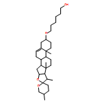 1-Hexanol, 6-[(3β,25R)-spirost-5-en-3-yloxy]-