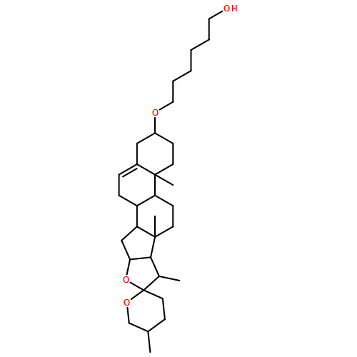 1-Hexanol, 6-[(3β,25R)-spirost-5-en-3-yloxy]-