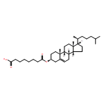 Cholest-5-en-3-ol (3β)-, 3-(hydrogen octanedioate) 