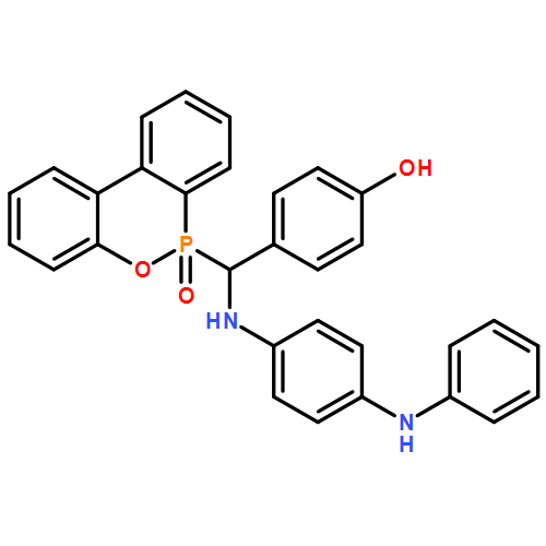 Phenol, 4-[(6-oxido-6H-dibenz[c,e][1,2]oxaphosphorin-5-yl)[[4-(phenylamino)phenyl]amino]methyl]- 