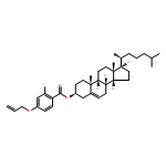 Cholest-5-en-3-ol (3β)-, 3-[2-fluoro-4-(2-propen-1-yloxy)benzoate] 