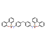 6H-Dibenz[c,e][1,2]oxaphosphorin-6-amine, N,N'-(methylenedi-4,1-phenylene)bis-, 6,6'-dioxide 