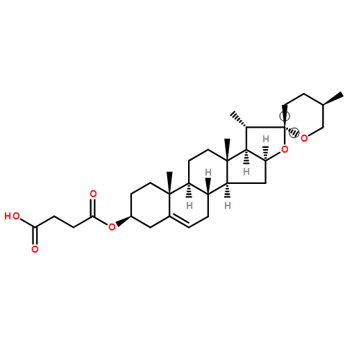 Spirost-5-en-3-ol, 3-(hydrogen butanedioate), (3β,25R)- 