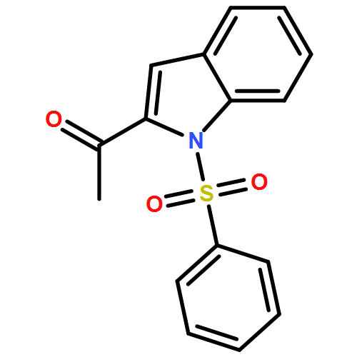1-[1-(BENZENESULFONYL)INDOL-2-YL]ETHANONE