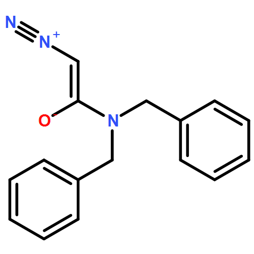 2-DIAZONIO-1-(DIBENZYLAMINO)ETHENOLATE