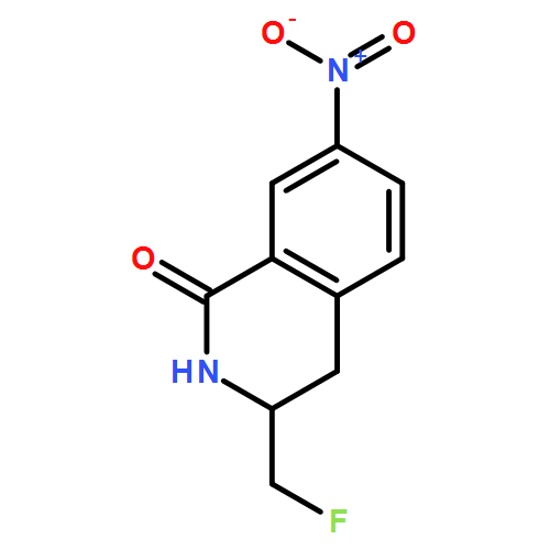 3-(FLUOROMETHYL)-7-NITRO-3,4-DIHYDRO-2H-ISOQUINOLIN-1-ONE 