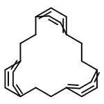 Tetracyclo[14.2.2.24,7.210,13]tetracosa-4,6,10,12,16,18,19,21,23-nonaene