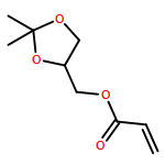 2-Propenoic acid, (2,2-dimethyl-1,3-dioxolan-4-yl)methyl ester