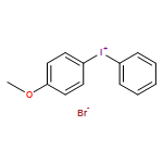 Iodonium, (4-methoxyphenyl)phenyl-, bromide (1:1)