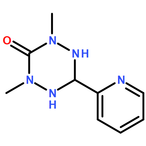 2,4-DIMETHYL-6-PYRIDIN-2-YL-1,2,4,5-TETRAZINAN-3-ONE 