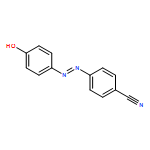 Benzonitrile, 4-[2-(4-hydroxyphenyl)diazenyl]-