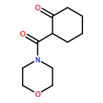 2-(MORPHOLINE-4-CARBONYL)CYCLOHEXAN-1-ONE 