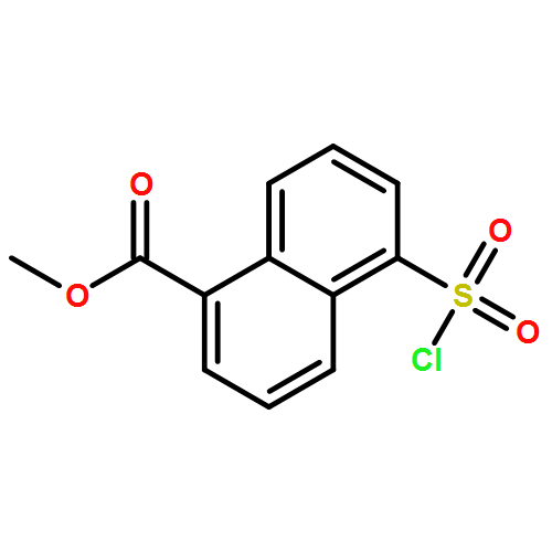 METHYL 5-CHLOROSULFONYLNAPHTHALENE-1-CARBOXYLATE