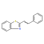 Benzothiazole,2-(2-phenylethenyl)-