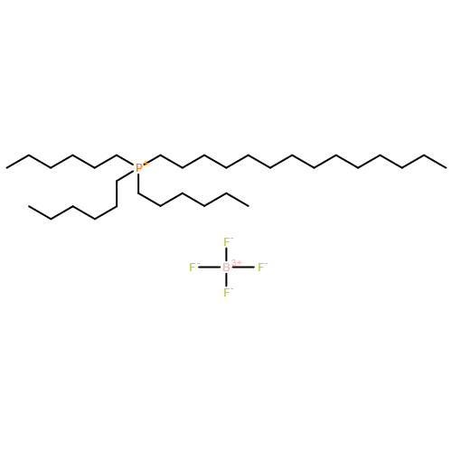 TRIHEXYLTETRADECYLPHOSPHONIUM TETRAFLUOROBORATE;TETRADECYLTRIHEXYLPHOSPHONIUM TETRAFLUOROBORATE 