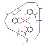 Ferrate(3-), [[N,N',N''-[(3S,7S,11S)-2,6,10-trioxo-1,5,9-trioxacyclododecane-3,7,11-triyl]tris[2,3-di(hydroxy-κO)benzamidato]](6-)]-, hydrogen (1:3), (OC-