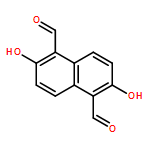 2,6-dihydroxynaphthalene-1,5-dicarbaldehyde