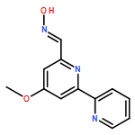 [2,2'-Bipyridine]-6-carboxaldehyde, 4-methoxy-, oxime, (E)-