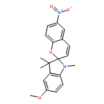 Spiro[2H-1-benzopyran-2,2'-[2H]indole], 1',3'-dihydro-5'-methoxy-1',3',3'-trimethyl-6-nitro-