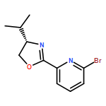 Pyridine, 2-bromo-6-[(4S)-4,5-dihydro-4-(1-methylethyl)-2-oxazolyl]-