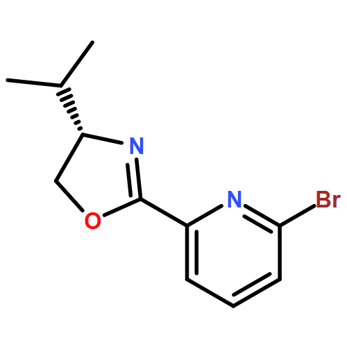 Pyridine, 2-bromo-6-[(4S)-4,5-dihydro-4-(1-methylethyl)-2-oxazolyl]-