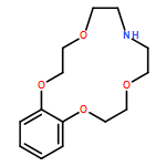 5H-1,4,10,13,7-Benzotetraoxaazacyclopentadecine, 2,3,6,7,8,9,11,12-octahydro-