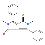 Pyrrolo[3,4-c]pyrrole-1,4-dione, 2,5-dihydro-2,5-dimethyl-3,6-diphenyl-